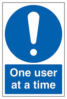 One User At A Time