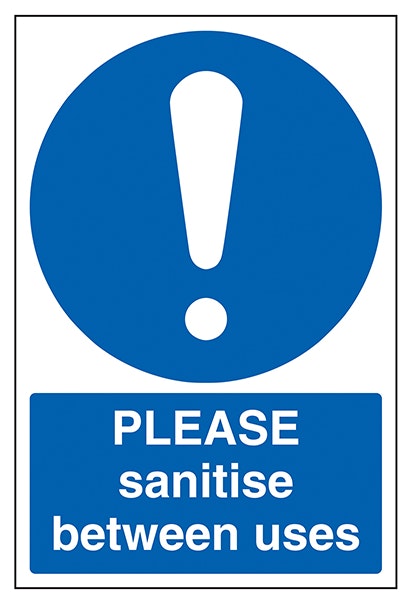 Please Sanitise Between Uses