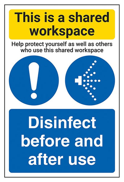 Shared Workspace Disinfect