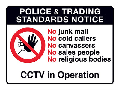 Police And Trading No Junk Mail No Cctv In Operation