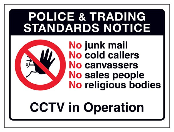Police And Trading No Junk Mail No Cctv In Operation