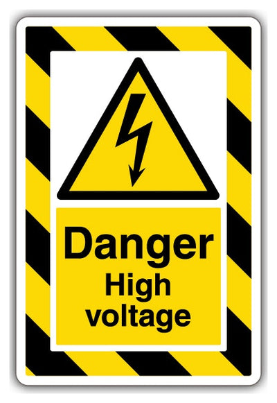 Danger High Voltage Extraviz