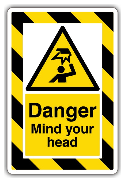 Danger Mind Your Head Extraviz