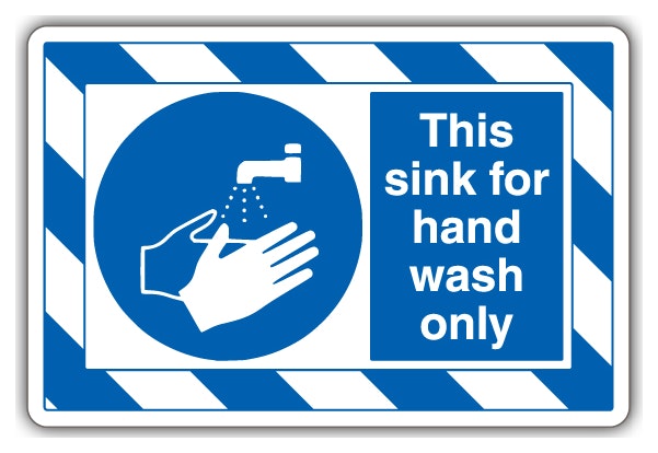 This Sink For Hand Wash Only Extraviz
