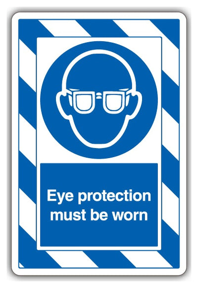 Eye Protection Must Be Worn Extraviz