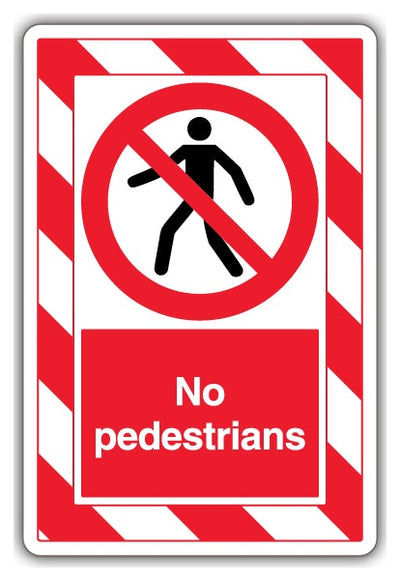 No Pedestrians Extraviz