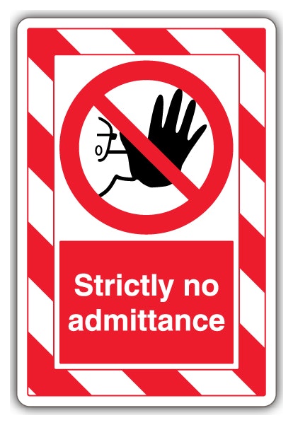 Strictly No Admittance Extraviz