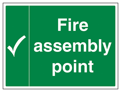 Fire Assembly Point Sign
