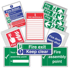 Fire Safety Signs Starter Pack