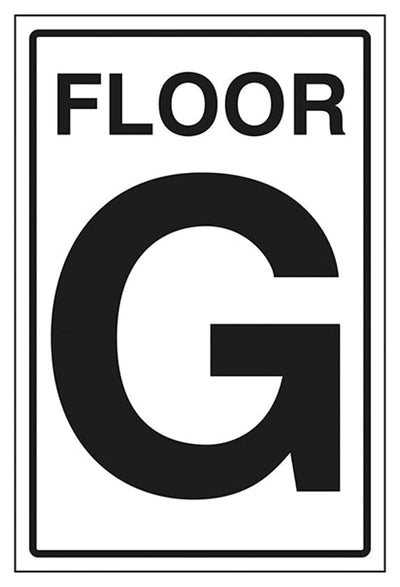 Floor G Sign