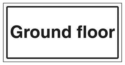 Ground Floor Sign