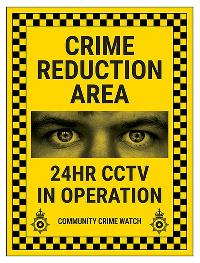 Crime Reduction Area 24Hr Cctv In Operation Community Crime Watch