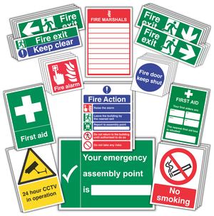 Office Safety Signs Starter Pack