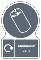 Shaped WRAP Sign - Aluminium Cans