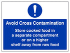 Avoid Cross Contamination - Large Landscape