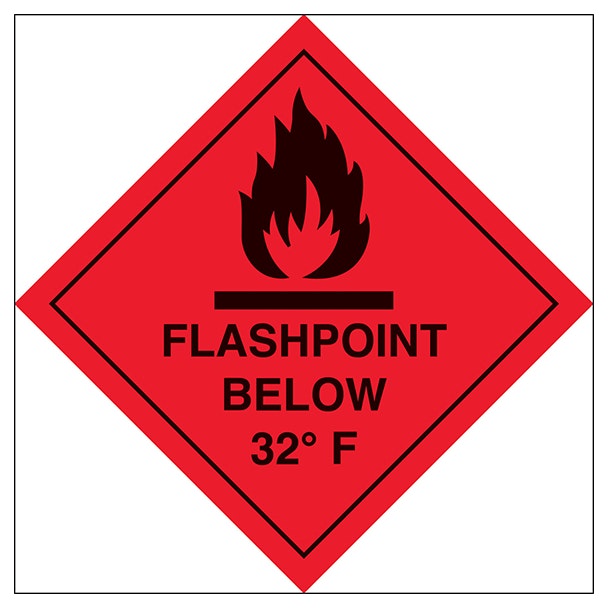 Flashpoint Below 32F