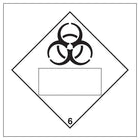 Bio Hazard 6 UN Substance Numbering Hazard Label