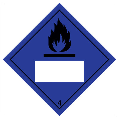 Dangerous When Wet 4 Un Substance Numbering