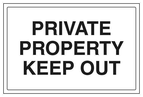 Private Property Keep Out