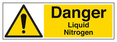 Danger Liquid Nitrogen Landscape