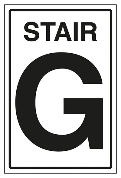 Stair G Sign