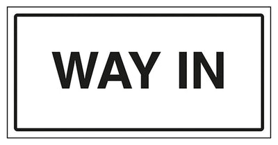 Way In Sign